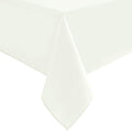 Hiasan Ivory Tablecloth for Rectangle Tables, 54 x 108 Inch, 1 Pack