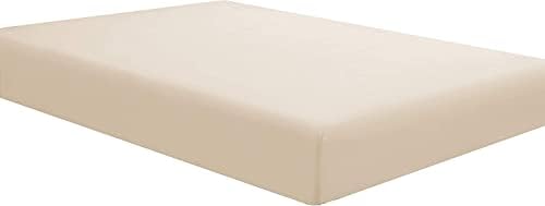 California King Size 1 Piece Fitted Sheet 17 inch Extra Deep Pocket