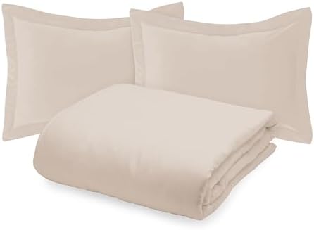 Mocassi Luxury Twin XL Size 3-Piece Duvet Cover Set - 1800 Premium