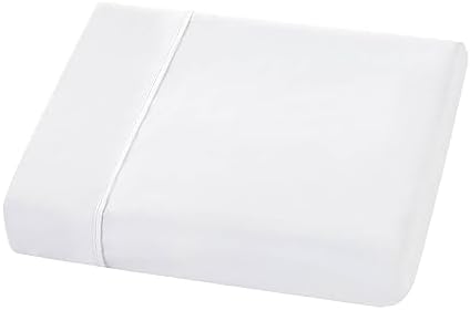 Kingnex Oversized King Flat Sheet 132x110 Top Sheet Only White