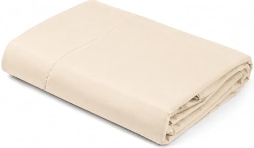 Luxury 100% Egyptian Cotton Olympic Queen Size 1PC Flat Sheet Only