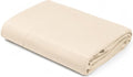 Luxury 100% Egyptian Cotton Olympic Queen Size 1PC Flat Sheet Only