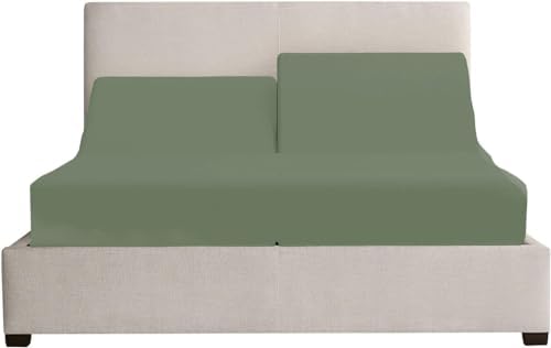 Silentnight Top Split California King Sheets for Adjustable Bed - 100%