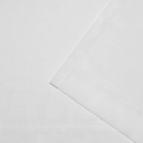EXCLUSIVE HOME Belgian Sheer Hidden Tab Top Curtain Panel Pair