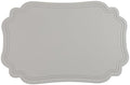 Beydodo Place Mats for Kitchen Set of 2, PU Leather Country Placemats