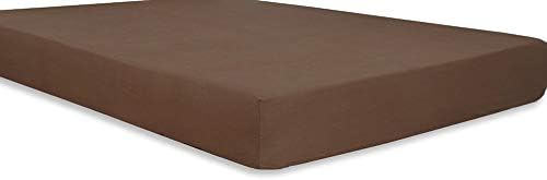 Twin XL Size Fitted Sheet, 600 Thread Count Egyptian Cotton 1 Piece