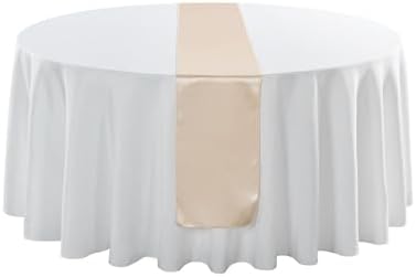 Restaurantware-Table Tek 12 x 108 Inch Table Runners, 10 Satin Long