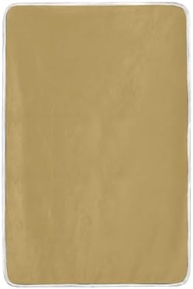 Khaki Plush Throw Blankets for Bed Couch and Living Room Suitable