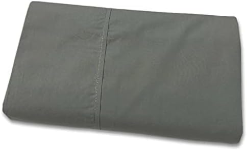 Oversized Cotton Percale Flat Sheet Only for Full Bed (102” x 112”)