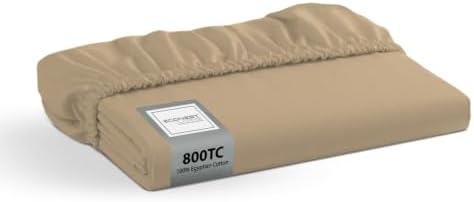 100% Egyptian Cotton Fitted Sheet California King, 800 Thread Count