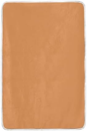 Sandy Brown Plush Throw Blankets for Bed Couch and Living Room