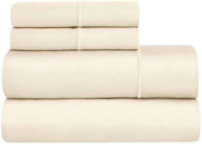 SUPERIOR 650 Thread Count Egyptian Cotton Sheet Set, Deep Pocket Bed