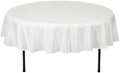 Efavormart 90" Round Ivory Wholesale Linens Polyester Round Tablecloth