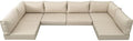 Valita Outdoor Furniture Replacement Cushions, Fits 6-seat Sectional