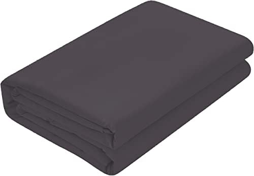 Luxury 100% Microfiber (Pack of 1) Flat Sheet Alaskan King Size