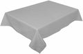 Grey Rectangle Tablecloths 60x120, Pure Gray Solid Color Simple