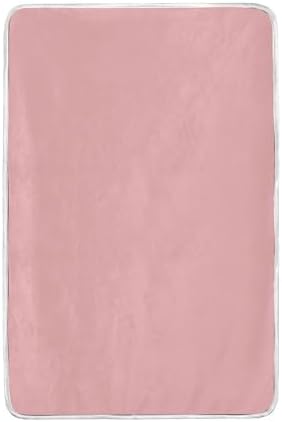 Rosy Brown Plush Throw Blankets for Bed Couch and Living Room Suitable