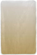 Gradient Khaki Plush Throw Blankets for Bed Couch and Living Room