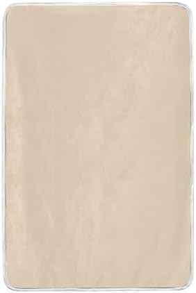 Blanched Almond Plush Throw Blankets for Bed Couch and Living Room