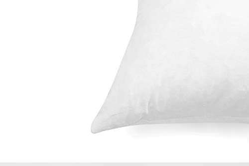 SNUG&COZY Luxury Goose Down Feather Pillow Inserts - 20x20IN, Double