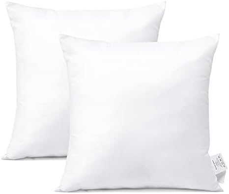 OTOSTAR 20x20Inch Throw Pillow Inserts, Set of 2 Square Form Cushion