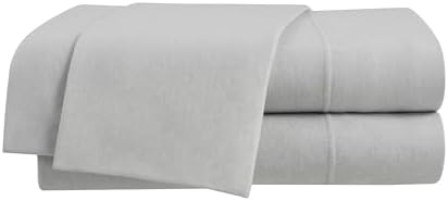 Vellux Solid Jersey Knit 4-Piece King Size Sheet Set - Cotton Blend