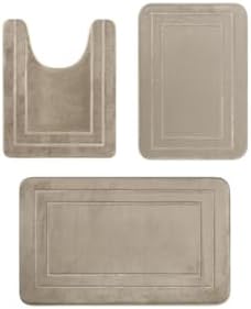 3-Piece Bathmat Set (Savannah Tan)