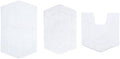 TRP Quick Dry Super Absorbent Tufted 100% Cotton Bathroom Rugs Sets