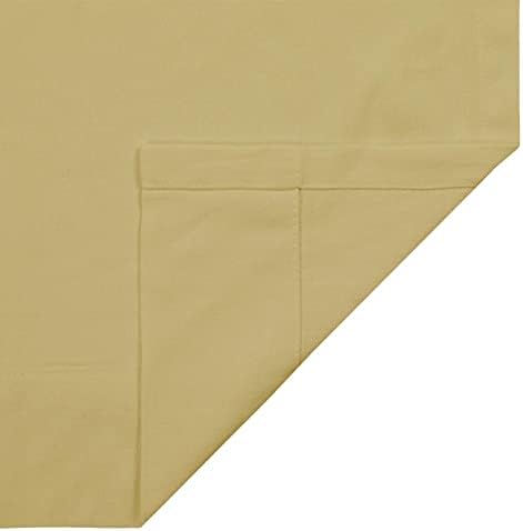 ChadMade 100% Cotton Duck 84 Inches Long Drapery Light Filtering, 1