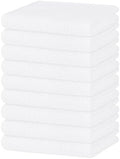 Homaxy 100% Cotton Waffle Weave Kitchen Dish Towels 9-Pack, White