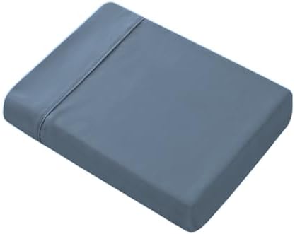 Kingnex Oversized King Flat Sheet 132x110 Top Sheet Only Blue
