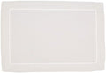 SARO LIFESTYLE Classic Hemstitch Placemats (Set of 12) - Elegant