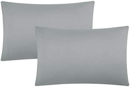 EVOLIVE Standard Microfiber Pillowcases Set of 2, 20"x30"