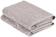 100% Genuine Turkish Cotton Patchouli Bath Towels (Set of 2) Taupe