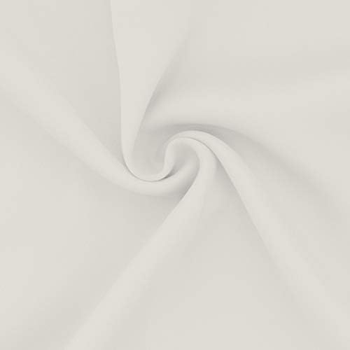 Easy-Going Thermal Grommet Curtains, 2 Panels 52x84 in, Ivory