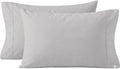 Cotton Pillow Cases Queen Size (2 Pieces), 500 Thread Count Cotton