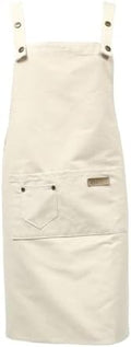 Cooking Apron Adjustable Belt Cotton for Restaurant Service