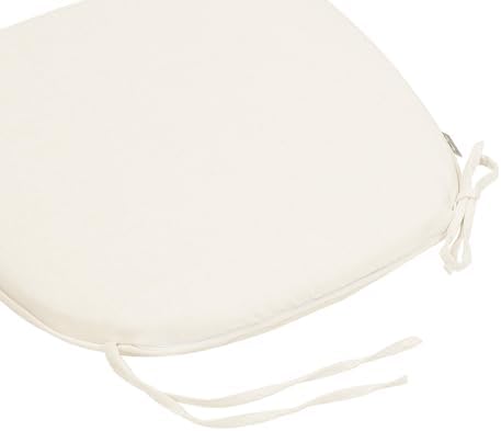 Magpie Fabrics 17"x16"x2" U-Shape Chair Cushions with Ties 2 Count