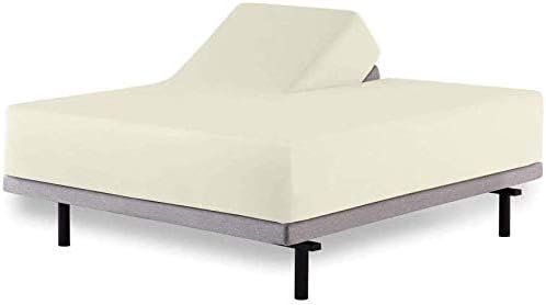 Shreem Linen 100% Giza Egyptian Cotton 4 Piece Flex Head King Sheet
