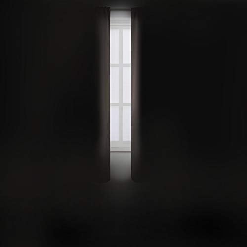LEMOMO Chocolate Brown Blackout Curtains/52 x 72 Inch/Set of 2 Panels