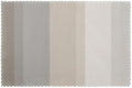 Chic Taupe, Cream and Gray Striped Placemats Set of 6 - Heat Resistant