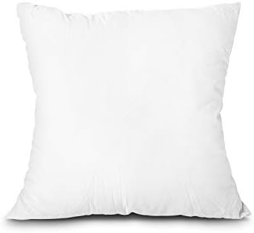EDOW Throw Pillow Insert, Lightweight Soft Polyester Down Alternative