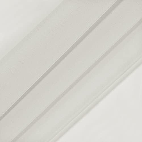 Eclipse Kiara Modern Sheer Voile Light Filtering Grommet Window