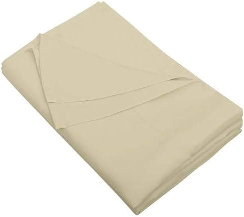 Flat Sheet, Egyptian Cotton 1PC Flat Sheet – Soft, Luxurious, and