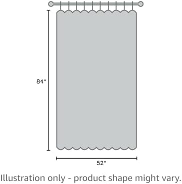 COSVIYA Grommet Room Darkening Cream Beige Curtains 84 inch for