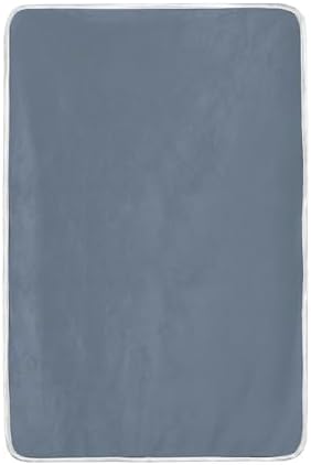 Light Slate Gray Plush Throw Blankets for Bed Couch and Living Room