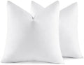 MIULEE 20x20 Pillow Inserts, Set of 2 Feather Down Throw Pillows