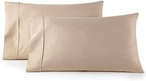 HC Collection King Pillow Cases Set of 2- Microfiber, Extra Soft