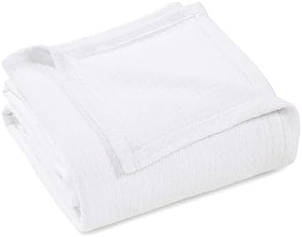 SUPERIOR Cotton Blanket, Lightweight, Soft Breathable Comfy Bedding