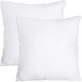 18x18 Pillow Inserts Set Of 2,2025 New Square Soft Cotton Down